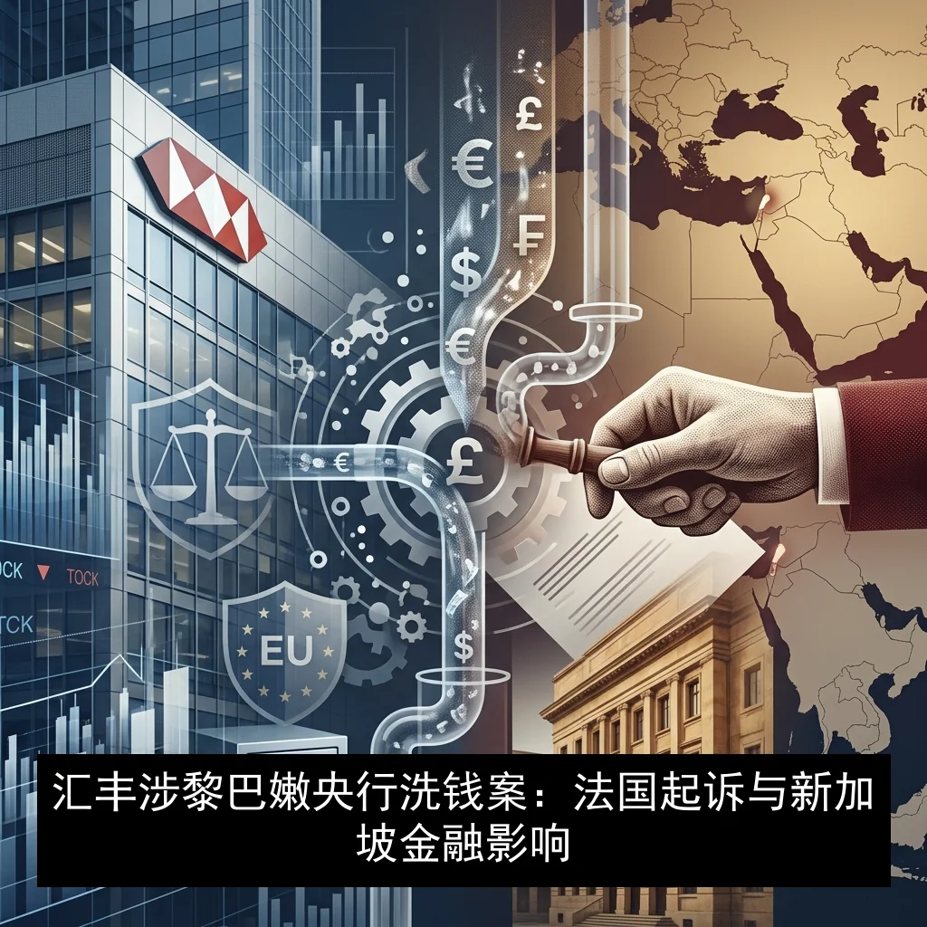 汇丰涉黎巴嫩央行洗钱案：法国起诉与新加坡金融影响