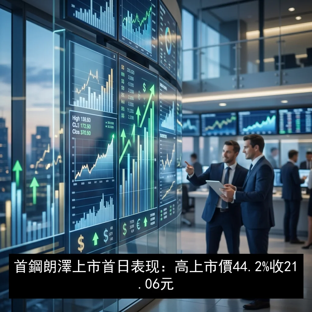 首鋼朗澤上市首日表现：高上市價44.2%收21.06元
