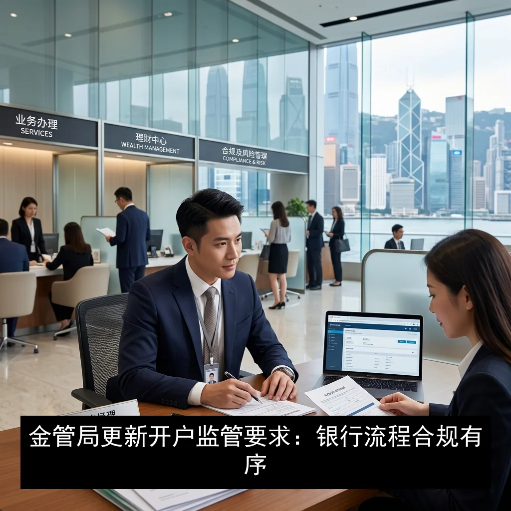 金管局更新开户监管要求：银行流程合规有序