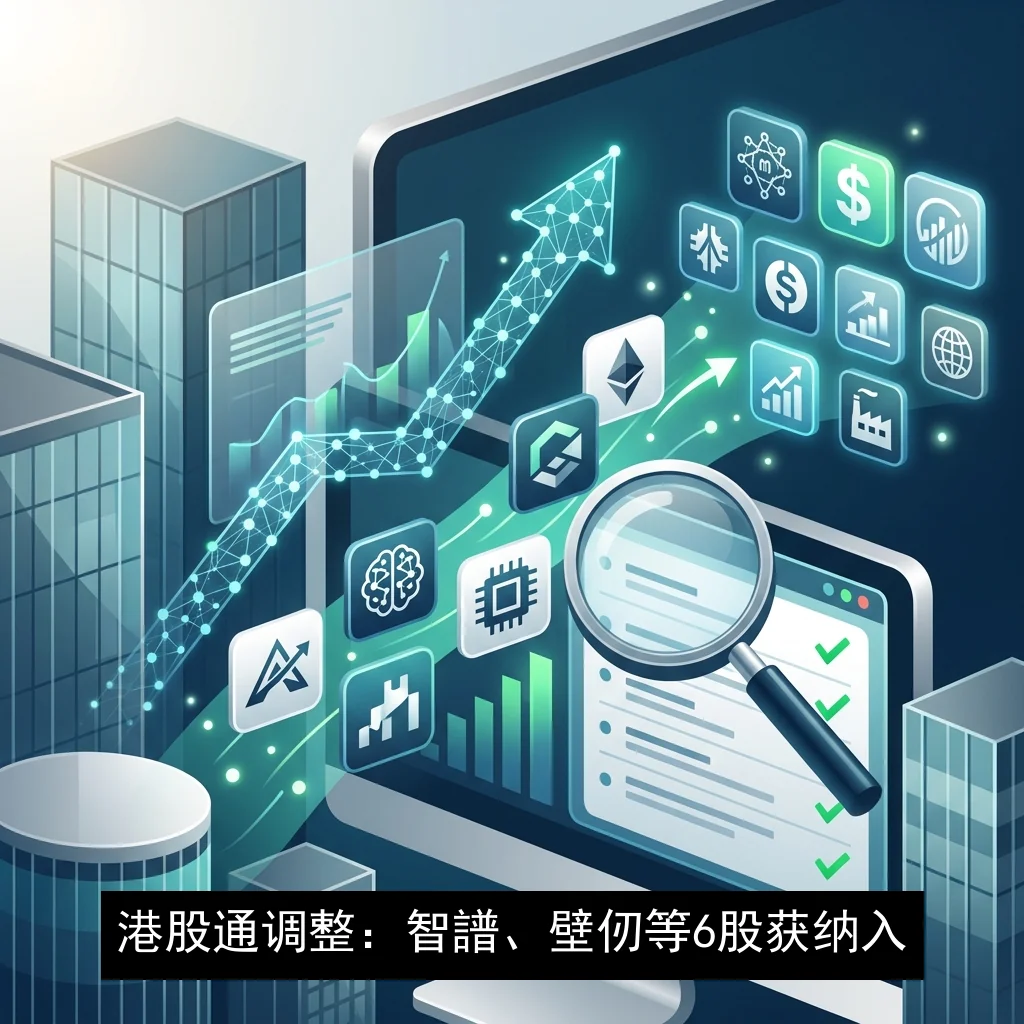 港股通调整：智譜、壁仞等6股获纳入